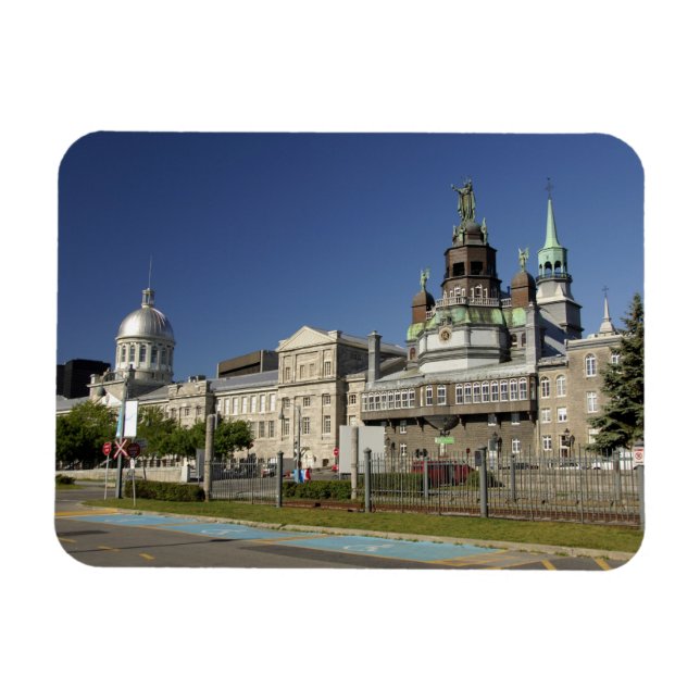 Canada,  Quebec,  Montreal. Old Montreal Magnet (Horizontal)