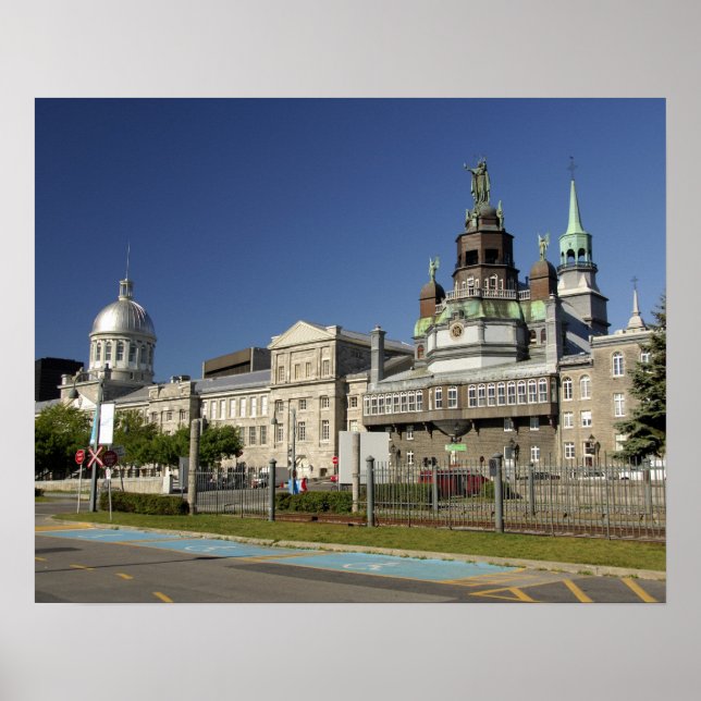 Canada,  Quebec,  Montreal. Old Montreal Poster (Front)