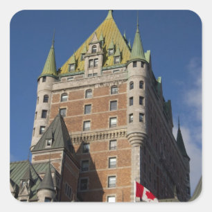 Canada, Quebec, Quebec City. Fairmont Chateau Square Sticker