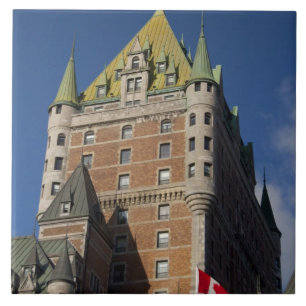 Canada, Quebec, Quebec City. Fairmont Chateau Tile