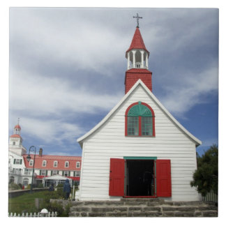 Canada, Quebec, Tadoussac. Petite Chapelle, Tile