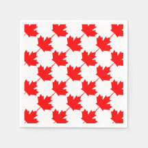 Canada Red Maple Leaf Pattern