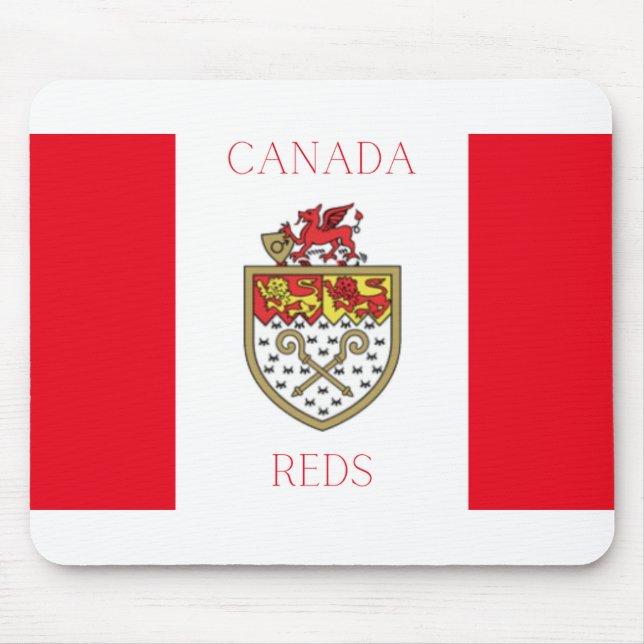 Canada Reds Wrexham FC Postcard Mouse Pad (Front)