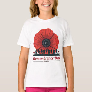Canada Remembrance Day – Honouring Veterans T-Shirt
