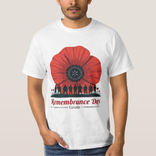 Canada Remembrance Day – Honouring Veterans T-Shirt