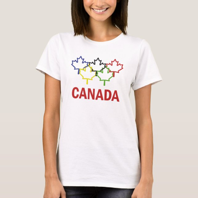 CANADA RINGS T-Shirt (Front)