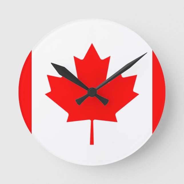 canada round clock (Front)