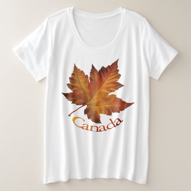 Canada Shirt Plus Size Canada Baseball Jersey (Design Front)