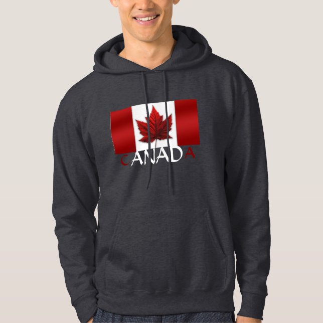 Canada Shirts Canada Flag Sweatshirt Souvenirs (Front)