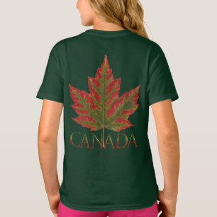 Canada Shirts Kid's Autumn Canada Maple Leaf Shirt