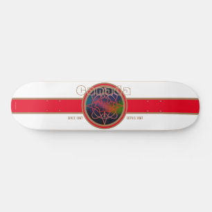 Canada Since 1867 Aurora (White) Skateboard