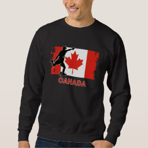 Canada Soccer Fan  2022 National Football Team Fla Sweatshirt