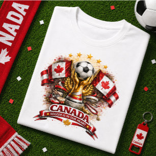 Canada Soccer Fan Canadian Football World Cup T-Shirt