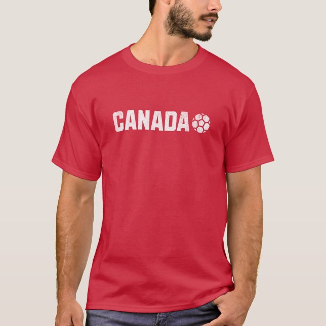 Canada Soccer T-Shirt (Front)