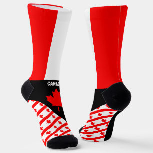 Canada Socks, Canadian flag colours / sports Socks