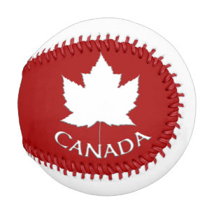 Canada Souvenir Baseballs Canada Maple Leaf