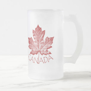 Canada Souvenir Beer Glass Cool Canada Glass Cups