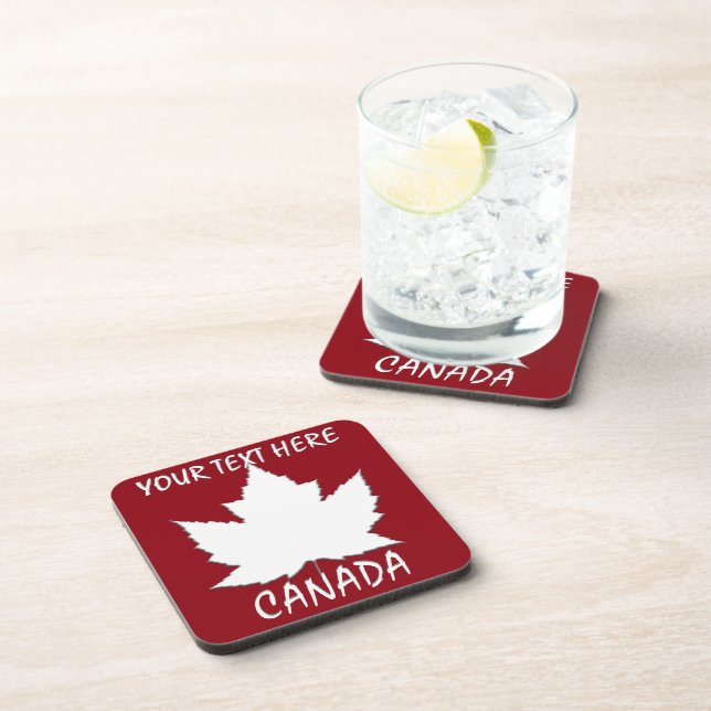 Canada Souvenir Coaster Custom Canada Coasters (Right Side)