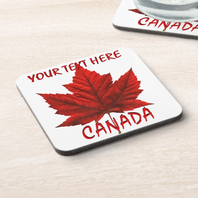 Canada Souvenir Coaster Custom Canada Coasters (Left Side)