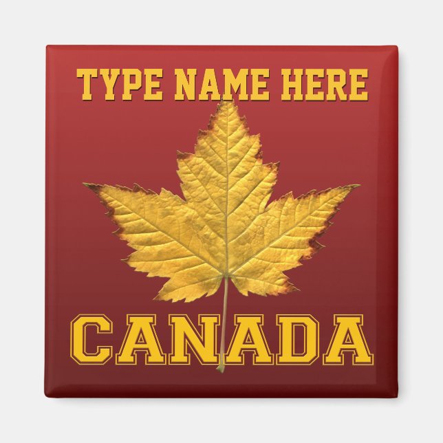 Canada Souvenir Fridge Magnet Canada Keepsake (Front)