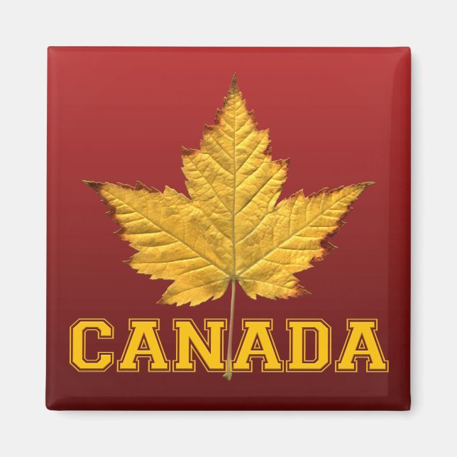 Canada Souvenir Fridge Magnet Canada Keepsake (Front)