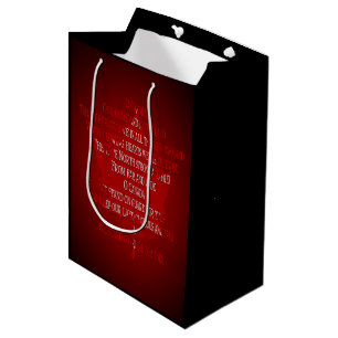 Canada Souvenir Gift Bags Canada Anthem Gift Bag