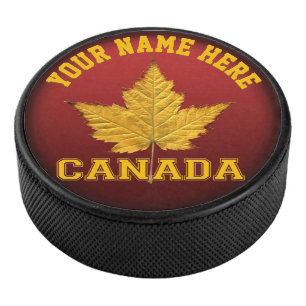 Canada Souvenir Hockey Puck Sporty Canada Puck