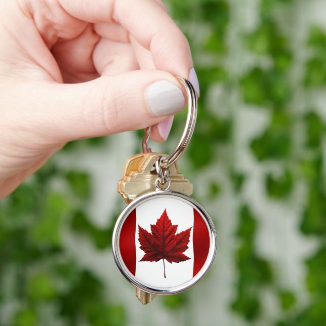 Canada Souvenir Key Chains & Canada Key Chain Gift (Hand)