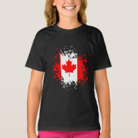 Canada Souvenir Landmark, White North Flag Travel
