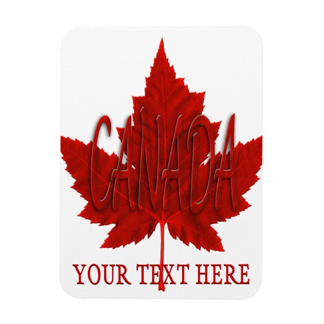 Canada Souvenir Magnet Custom Canada Magnets (Vertical)