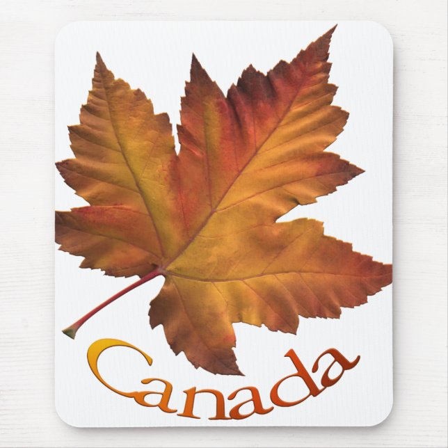 Canada Souvenir Mousepad Canada Maple Leaf Gifts (Front)