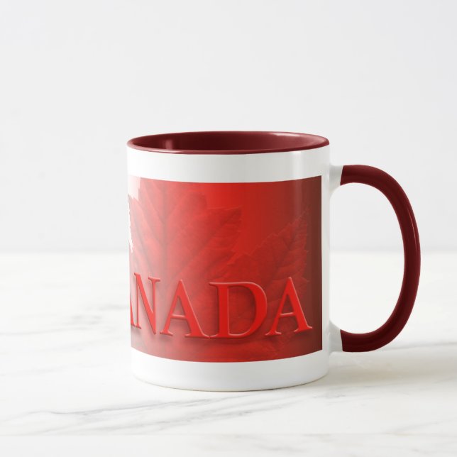 Canada Souvenir Mug Coffee Cup Maple Leaf Cup (Right)