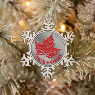 Canada Souvenir Ornament Personalised Canada Gift