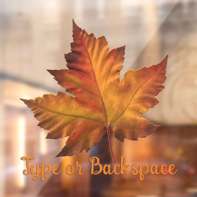 Canada Souvenir Sticker Custom Maple Leaf Decal (Sheet 2)