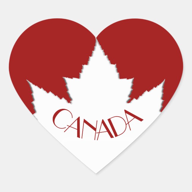 Canada Souvenir Stickers Personalised Stickers (Front)