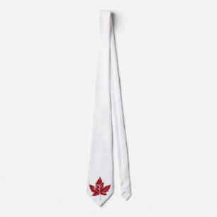 Canada Souvenir Tie Cool Canada Maple Leaf Ties