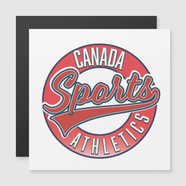 Canada Sports Athletic red logo (Front/Back)