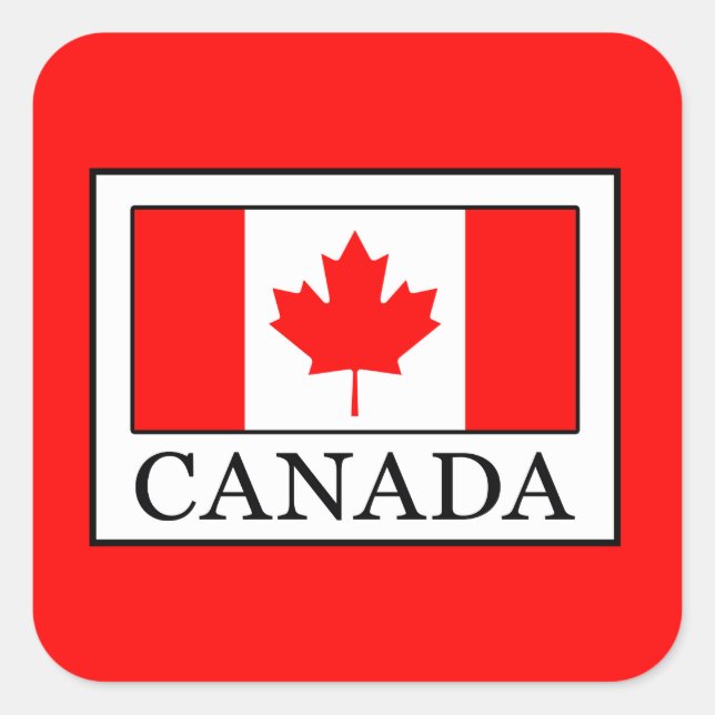 Canada Square Sticker (Front)