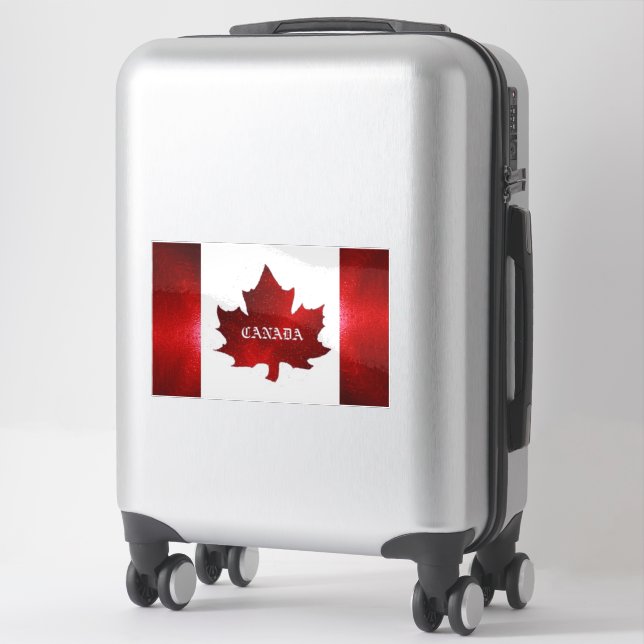 canada sticker (Suitcase)