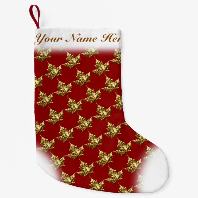 Canada Stocking Canada Christmas Stocking Custom (Front)