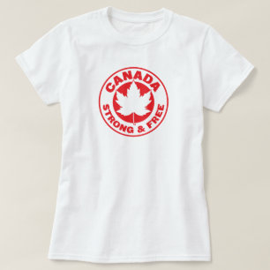 Canada Strong & Free tshirt