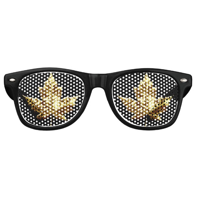 Canada Sunglasses Fun Canada Souvenir Costume Gift (Front)