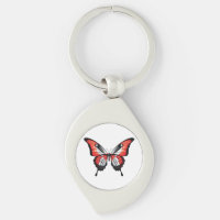 Canada Swallowtail Butterfly Flag Sticker