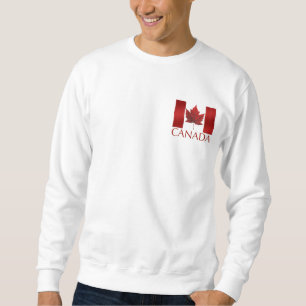 Canada Sweatshirt Canada Flag Souvenir Sweatshirt