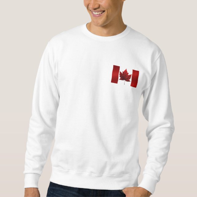 Canada Sweatshirt Canada Flag  Souvenir Sweatshirt (Front)