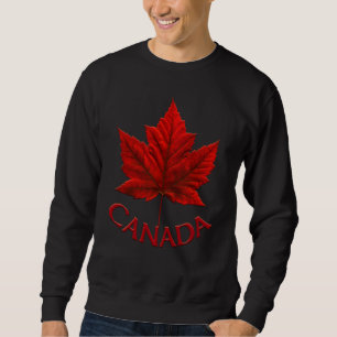 Canada Sweatshirt Canada Flag Souvenir Sweatshirt