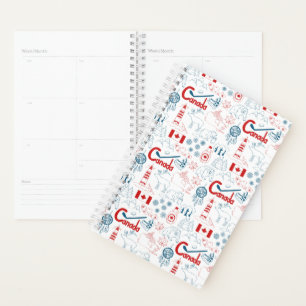 Canada Symbols Pattern Planner