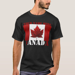 Canada T-shirt Personalised Sm - 6XL Canada Shirt