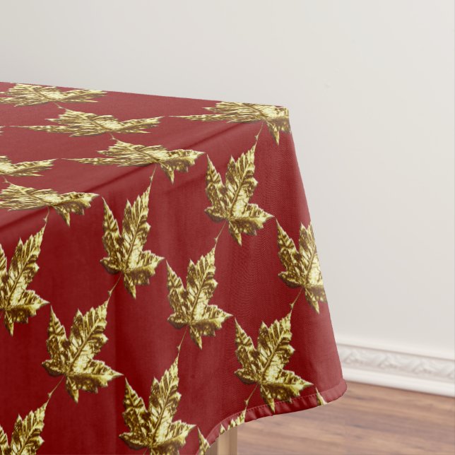 Canada Tablecloth Canada Gold Canada Tablecloth (In Situ)