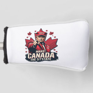 Canada the 51st State Trump Canadian Golf Head Cover